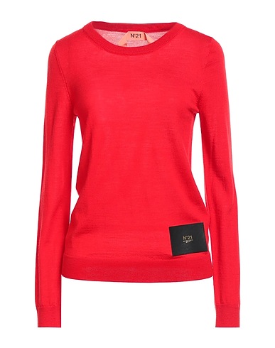N°21 Jumper Red 100% Virgin Wool