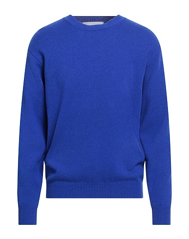 AMARANTO Sweater Bright blue 90% Wool, 10% Cashmere