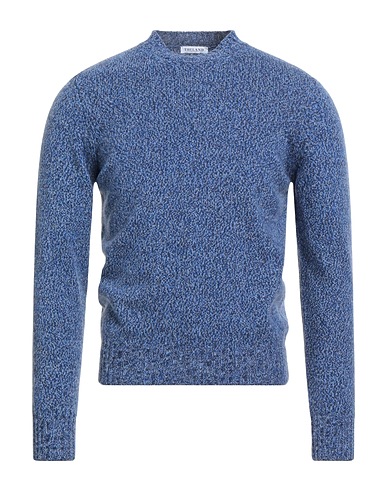 THELAND Pullover Blu 100% Lana Merino