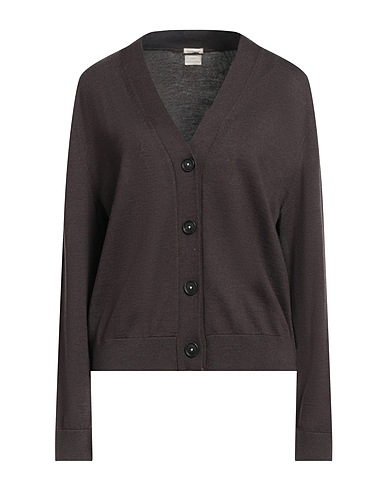 MASSIMO ALBA Cardigan Testa di moro 100% Lana Vergine