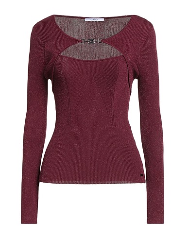 GAUDÌ Pullover Bordeaux 57% Viskose, 30% Polyamid, 13% Polyester