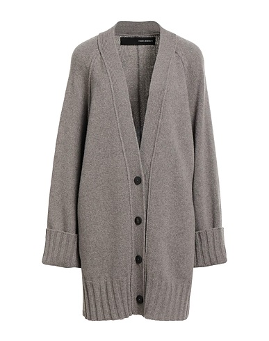 ISABEL BENENATO Strickjacke Grau 50% Kaschmir, 50% Wolle