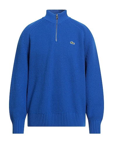 LACOSTE Pull zippé 100% Laine