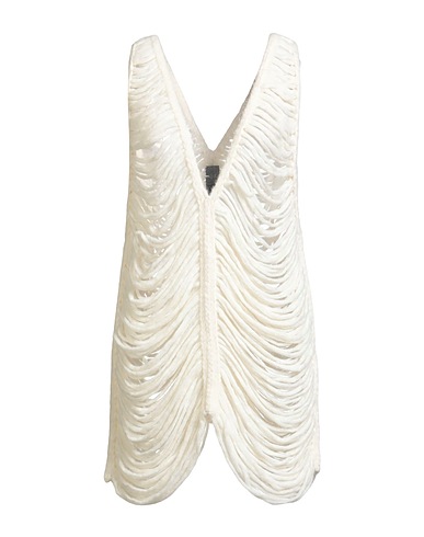 ISABEL BENENATO Top Ivory 68% Alpaca wool, 22% Polyamide, 10% Wool