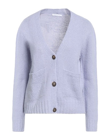 OLIVER LATTUGHI Cardigan Lilac 50% Alpaca wool, 28% Polyamide, 22% Wool
