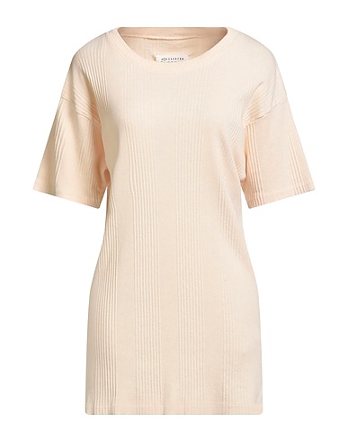 MAISON MARGIELA Basic T-Shirt Beige 100% Cotton