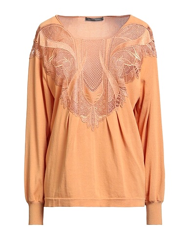 ALBERTA FERRETTI Pullover Albicocca 100% Cotone