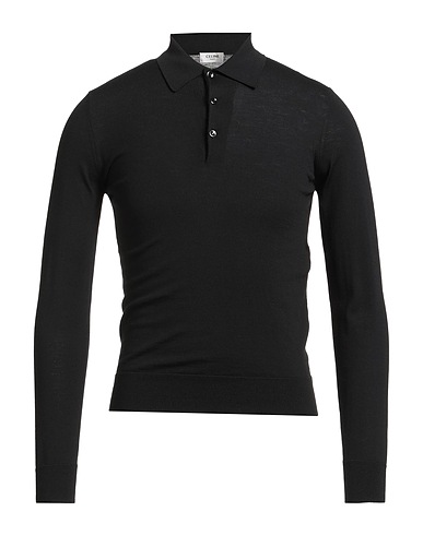 CELINE Sweater Black 100% Wool