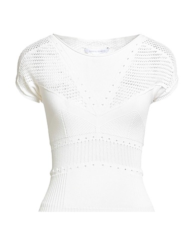 ALBERTA FERRETTI Jumper White 65% Viscose, 35% Polyamide