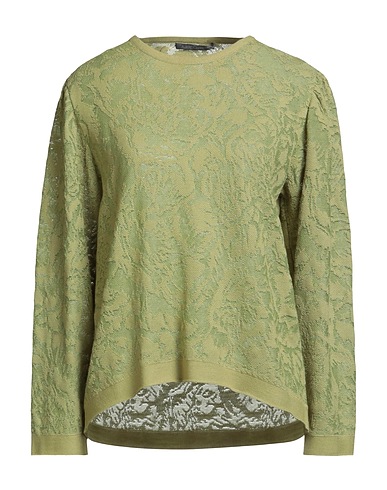 ALBERTA FERRETTI Sweater Military green 100% Virgin Wool, Polyester