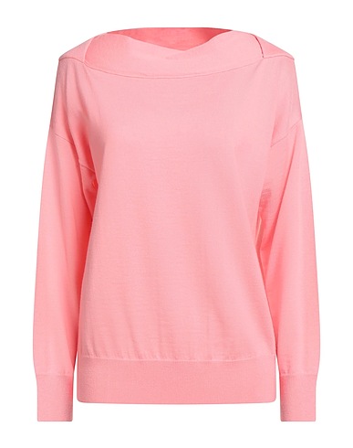 ALPHA STUDIO Sweater Pink 100% Merino Wool