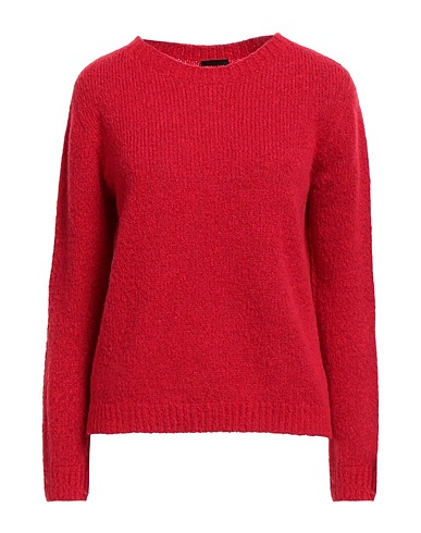 FISICO Pullover Rosso 80% Lana Vergine, 20% Poliammide