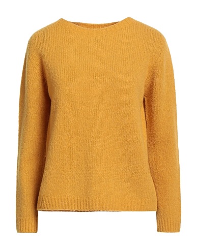 FISICO Pullover Senape 80% Lana Vergine, 20% Poliammide