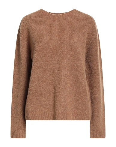 FISICO Jumper Camel 80% Virgin Wool, 20% Polyamide