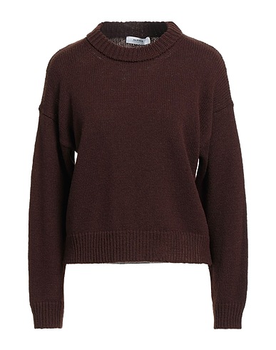 ALPHA STUDIO Sweater Chocolate brown 100% Merino Wool