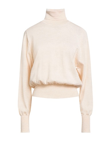 FISICO Rollkragenpullover Beige 100% Schurwolle