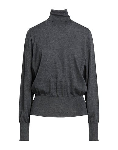 FISICO Polo neck Charcoal 100% Virgin Wool
