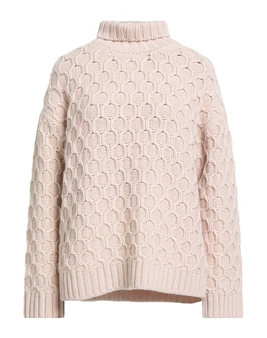 GENTRYPORTOFINO Turtleneck Beige 70% Virgin Wool, 30% Cashmere