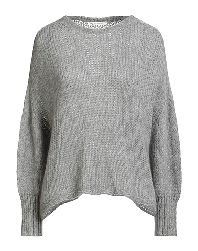 LE STREGHE Jumper Grey 40% Acrylic, 30% Polyamide, 25% Mohair wool, 5% Wool