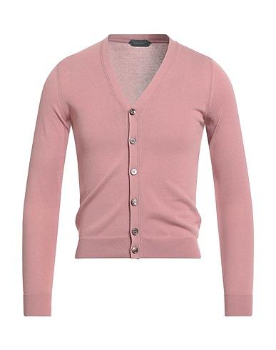 ZANONE Cardigan Antique rose 100% Cotton