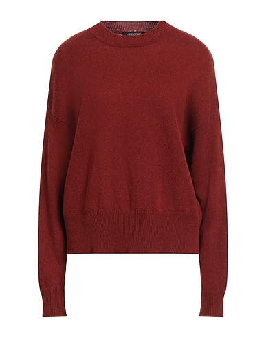 ARAGONA Cashmere jumper Chocolate brown 100% Cashmere