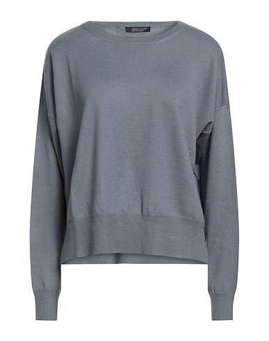 ARAGONA Jumper Grey 100% Merino Wool