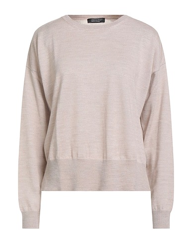 ARAGONA Pullover Beige 100% Lana Merino