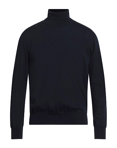 AION Polo neck Midnight blue 100% Virgin Wool