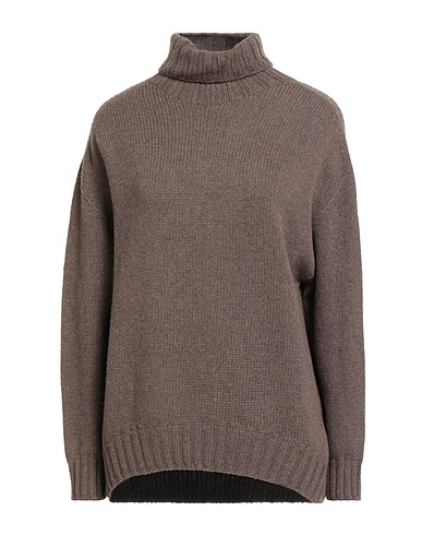 ARAGONA Cashmere jumper Khaki 100% Cashmere