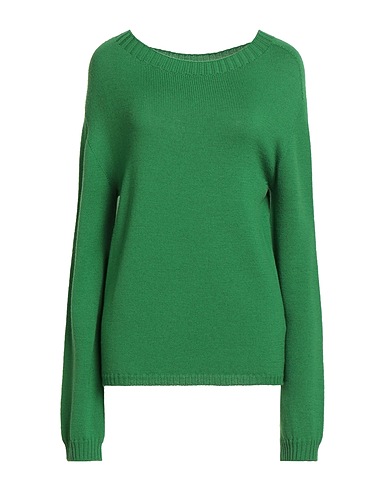 ARAGONA Jumper Green 100% Merino Wool