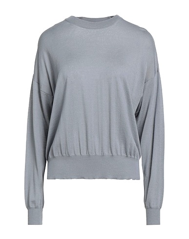 ARAGONA Jumper Grey 100% Merino Wool