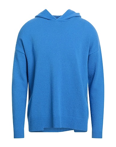 BECOME Jersey AZZURRO 80% Lana, 20% Poliamida