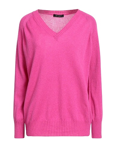 ARAGONA Maglia in Cachemire Fucsia 100% Cachemire