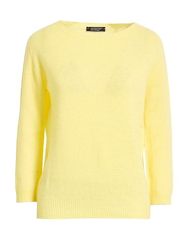ARAGONA Cashmere blend Pastel yellow 100% Cashmere