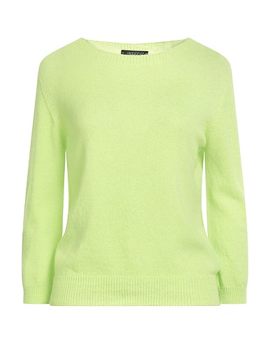 ARAGONA Maglia in Cachemire Verde lime 100% Cachemire