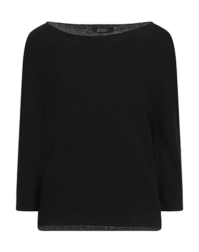 ARAGONA Maglia in Cachemire Nero 100% Cachemire
