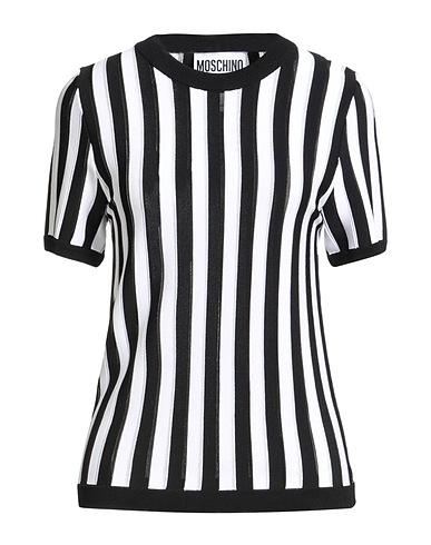 MOSCHINO Pullover COUTURE Nero 88% Viscosa, 12% Poliestere