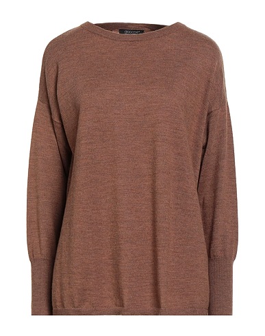 ARAGONA Pullover Camel 100% Laine mérinos