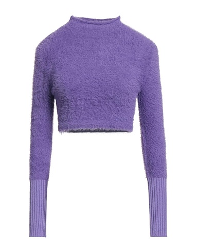 PATRIZIA PEPE Polo neck Purple 100% Polyester, Acrylic, Wool