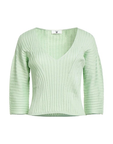 TWINSET Jumper U&B Light green 100% Cotton