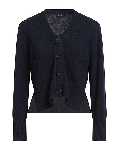 ARAGONA Cardigan Bleu marine 100% Cachemire