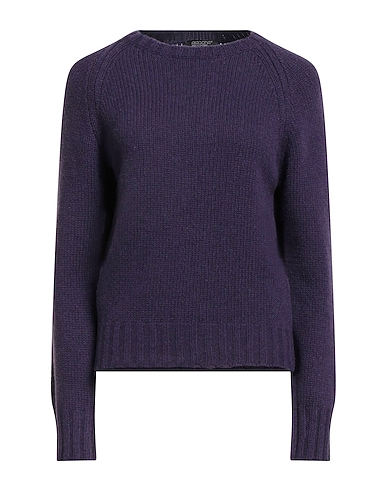 ARAGONA Maglia in Cachemire Viola 100% Cachemire