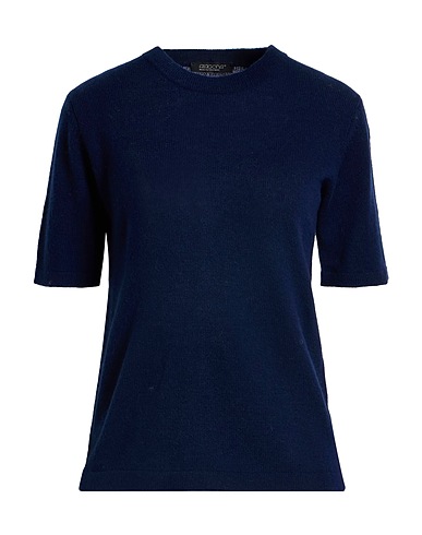 ARAGONA Maglia in Cachemire Blu notte 100% Cachemire