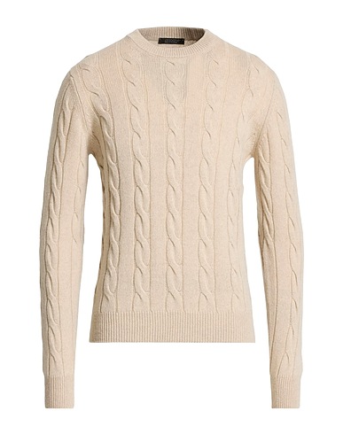ARAGONA Maglia in Cachemire Beige 100% Cachemire