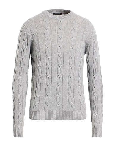 ARAGONA Kaschmirpullover  Hellgrau 100% Kaschmir