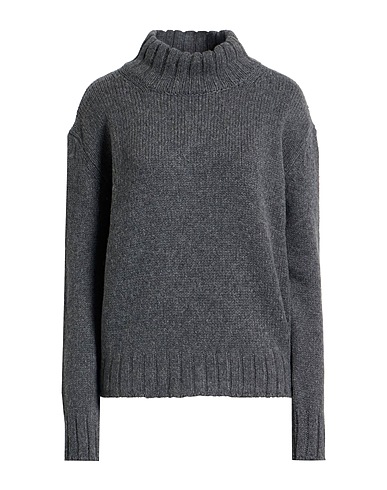 ARAGONA Polo neck Lead 50% Baby alpaca wool, 50% Merino Wool