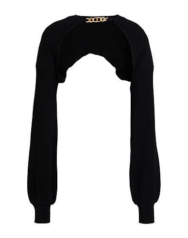 TWINSET Shrug Black 60% Viscose, 23% Polyester, 17% Elastane
