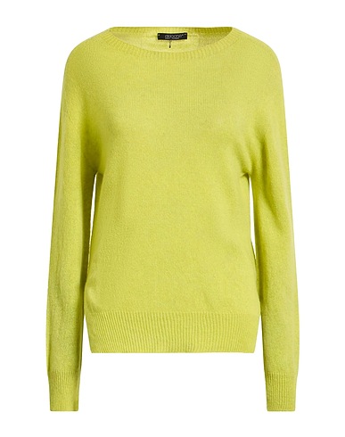 ARAGONA Cashmere jumper Lime green 100% Cashmere