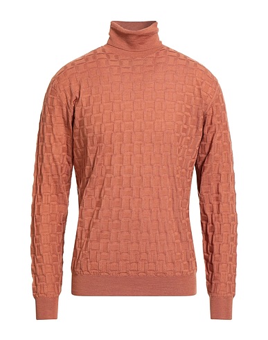 FILIPPO DE LAURENTIIS Cashmere jumper Rust 70% Cashmere, 30% Silk
