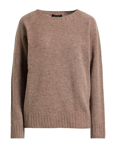 ARAGONA Pullover Khaki 85% Wolle, 15% Kaschmir